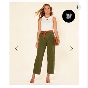 Outerknown organic cotton Field Pant in Green